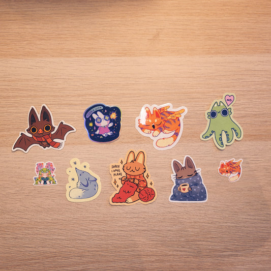 2023 mystery sticker pack