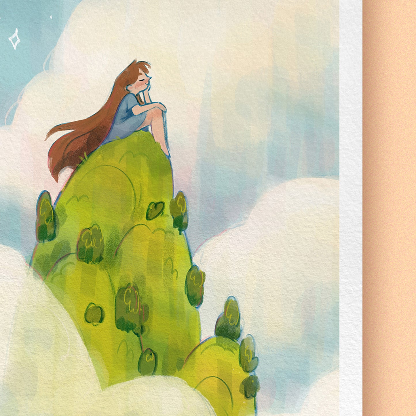 A PEACEFUL PLACE • Art Print