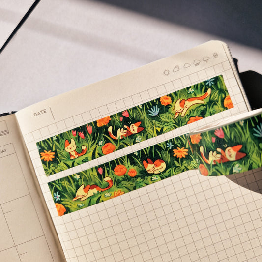 spring cats • washi tape