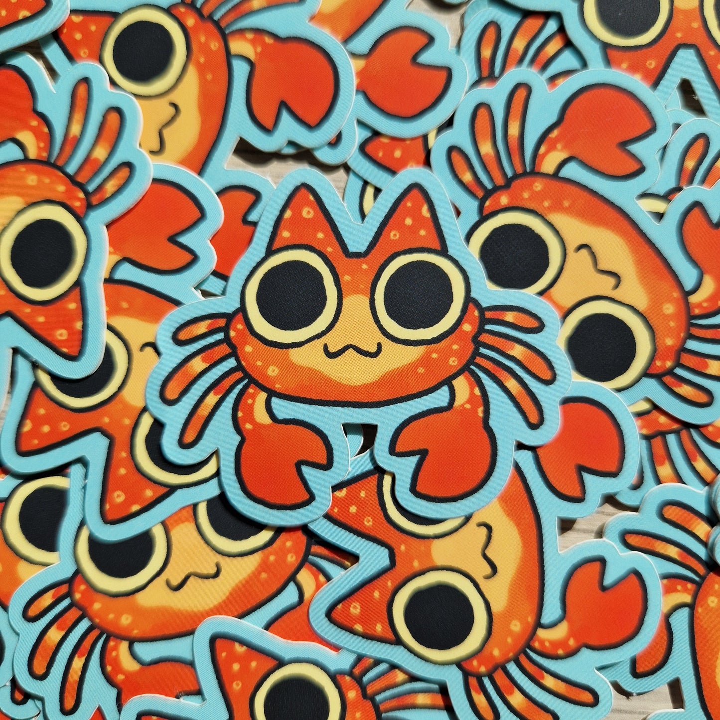 cat crab • sticker