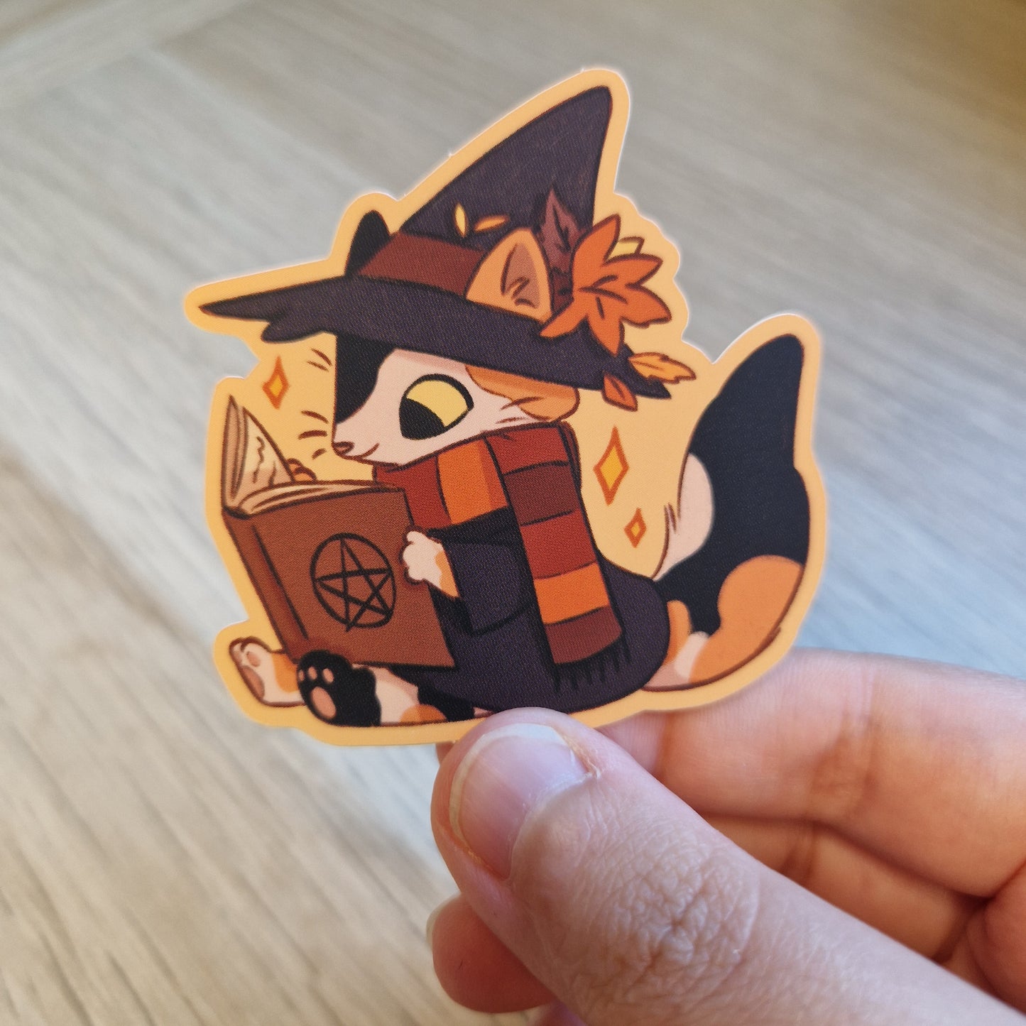 witch cat • sticker