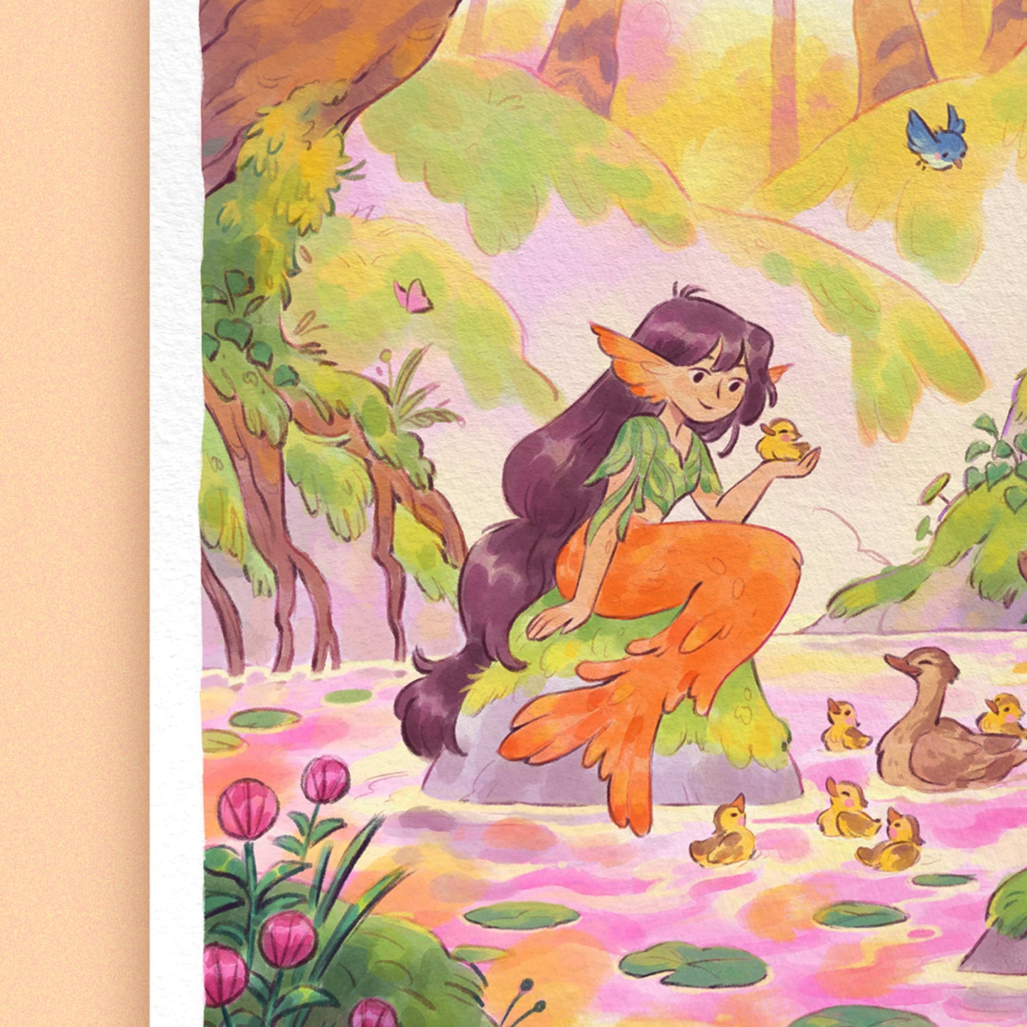 RIVER FRIENDS • Art Print