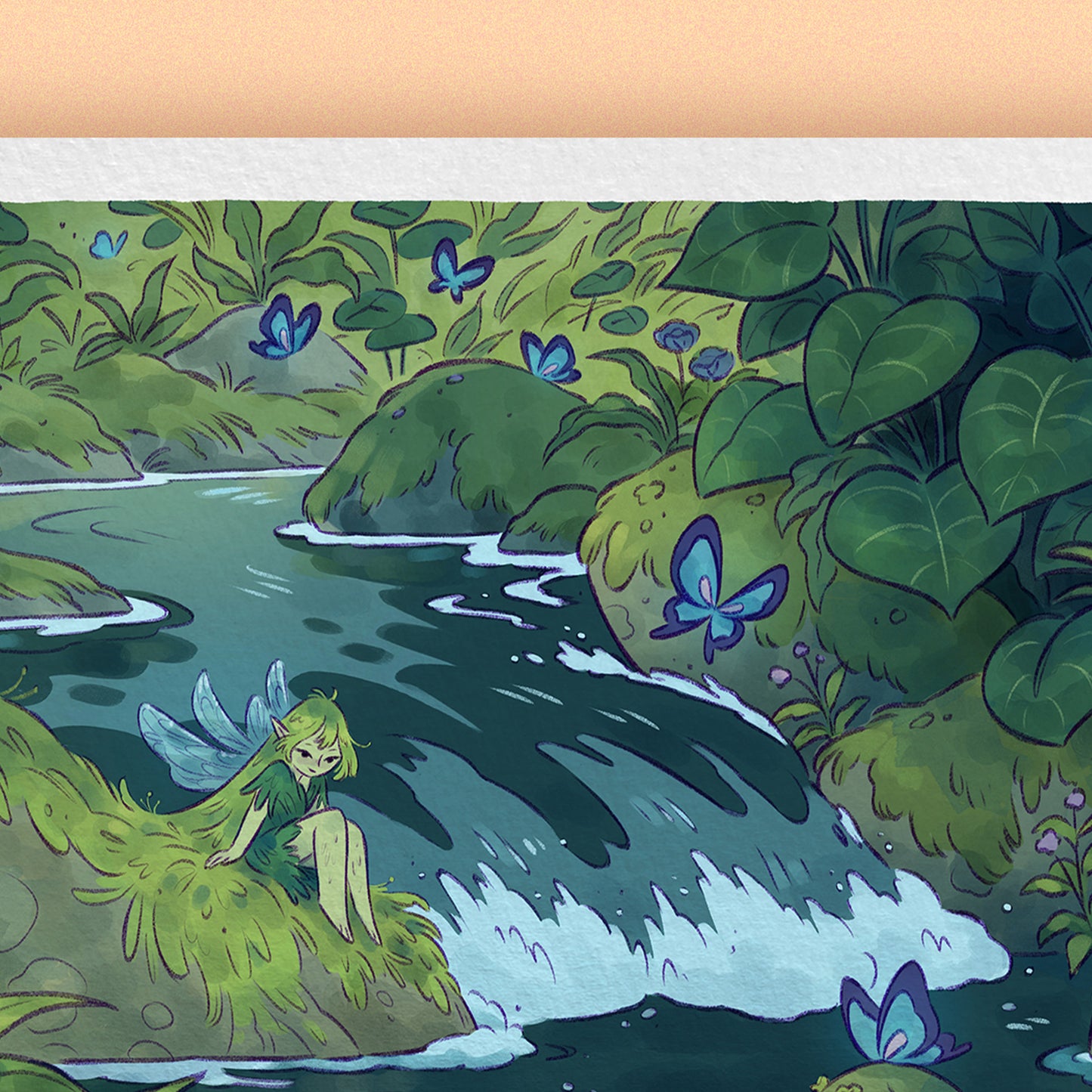 MOSS FAIRY • Art Print