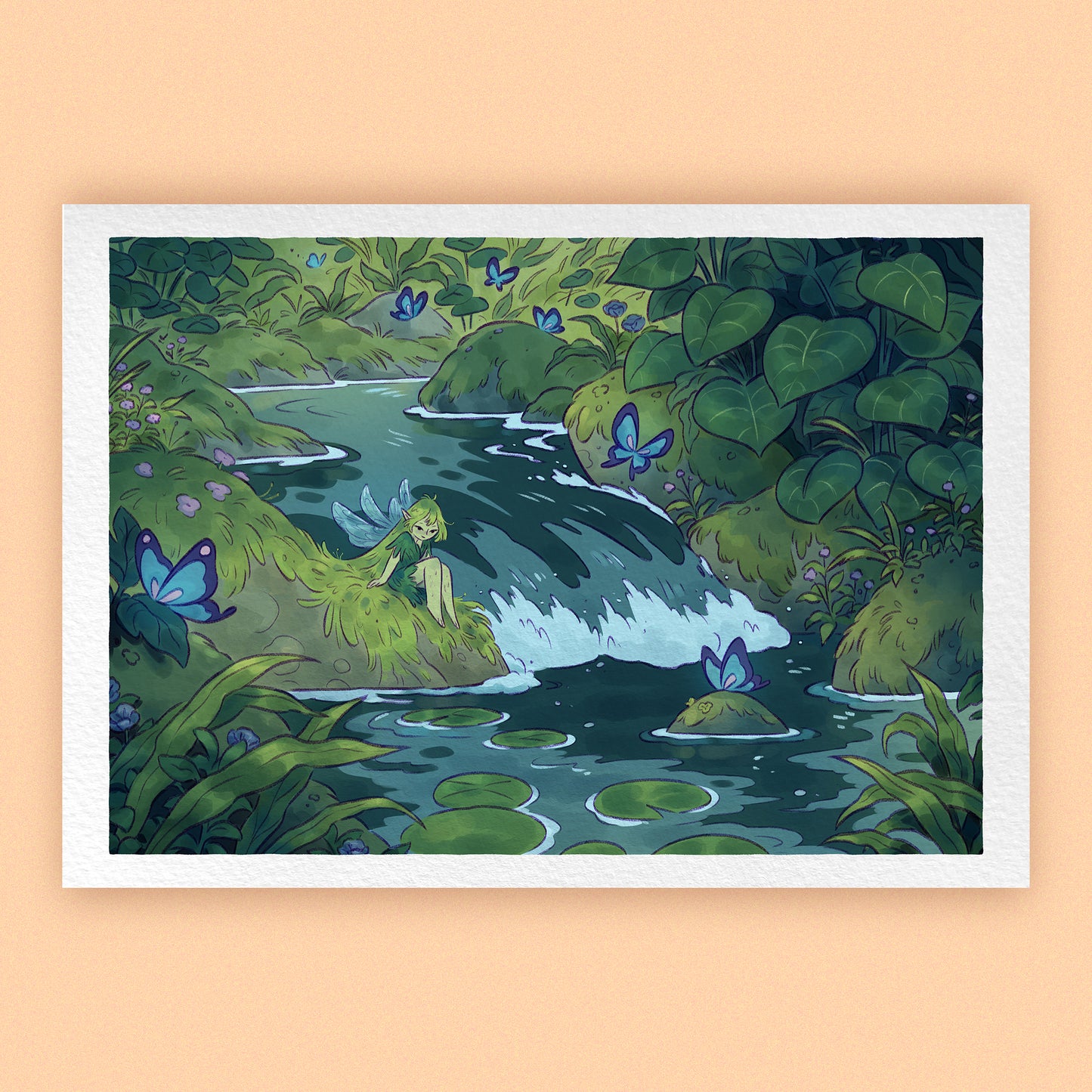 MOSS FAIRY • Art Print
