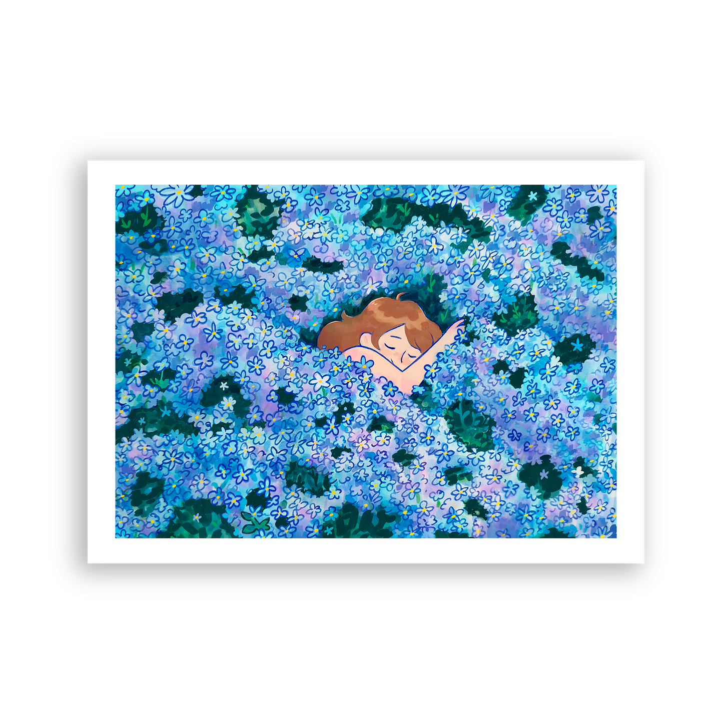 forget me not • A4 print