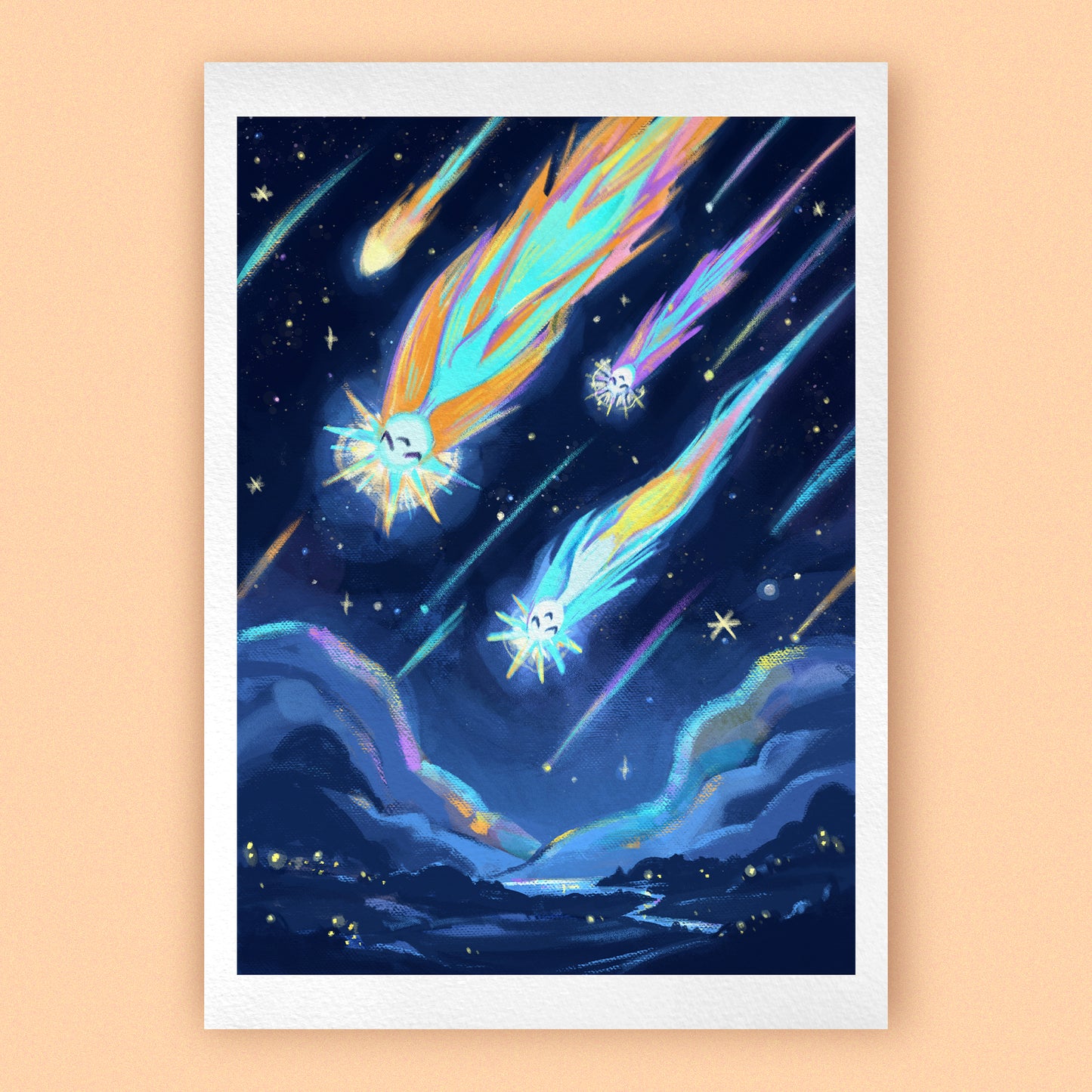 SHOOTING STARS • Art Print