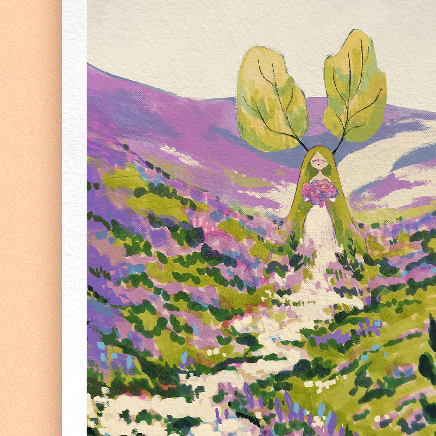SPRING FLOWERS • Art Print