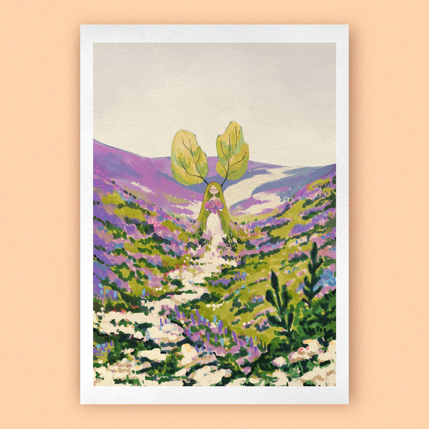 SPRING FLOWERS • Art Print