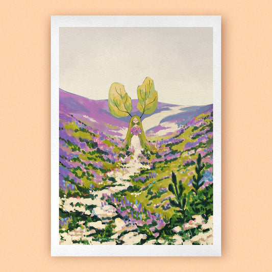 SPRING FLOWERS • Art Print